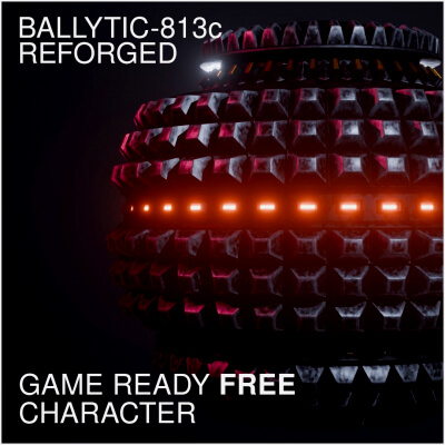 FREE-GameReady-MachineRobot-Ballytic813cReforged-PBR