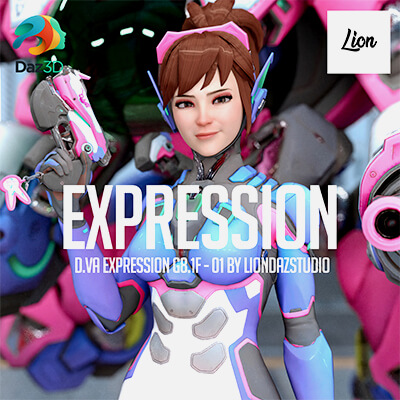 D.Va Expression for Genesis 8.1 Female - 01