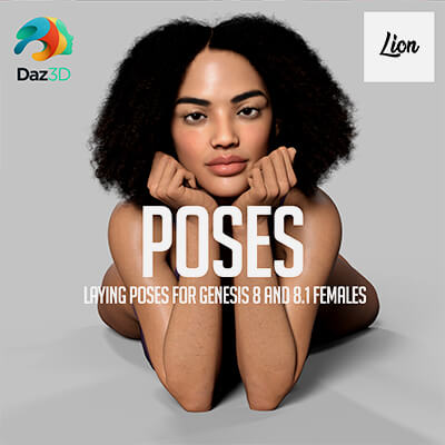 Laying Poses for Genesis 8 and 8.1 Females
