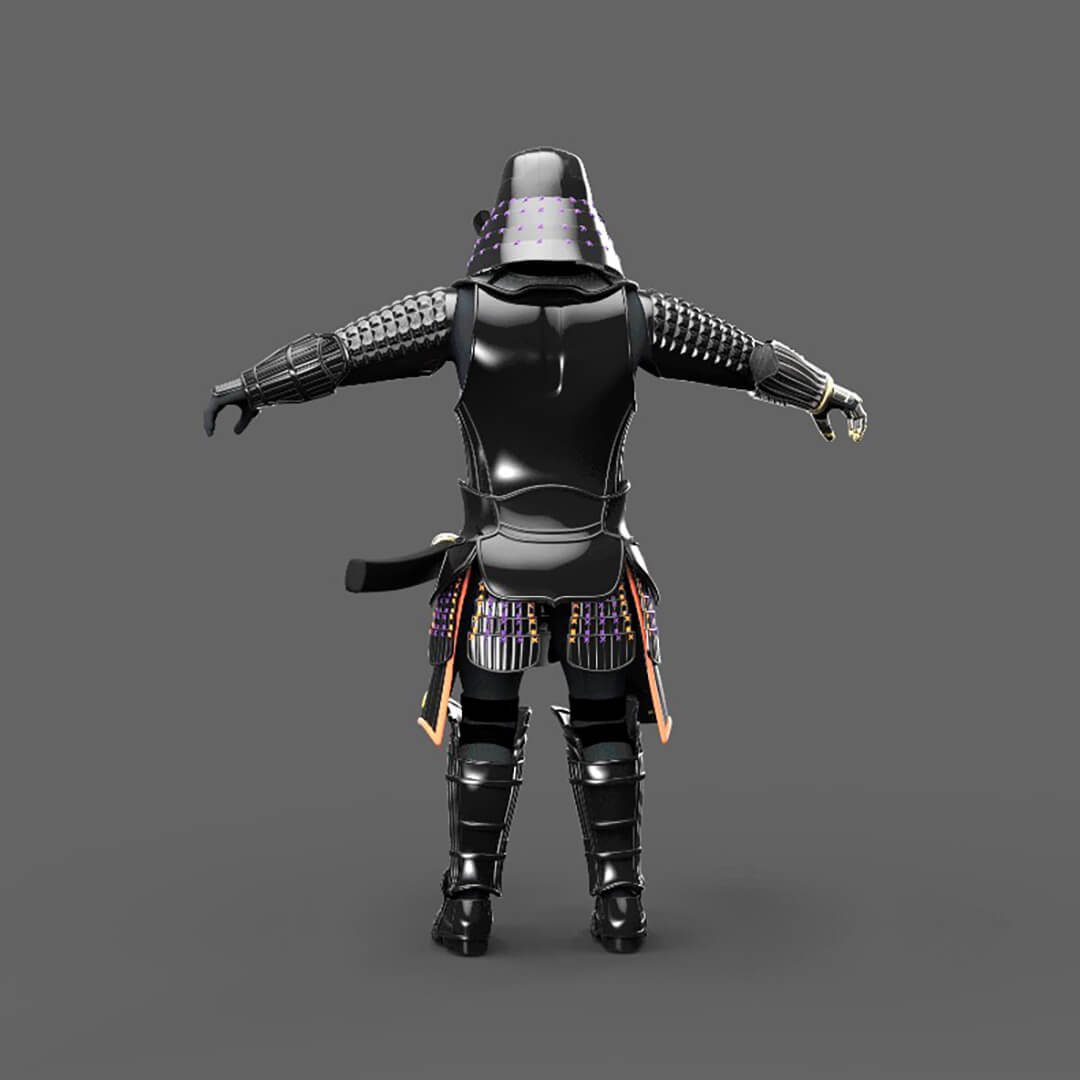 Darth Vader Samurai Cosplay Full Armor - 3D Model by LisaHenniga