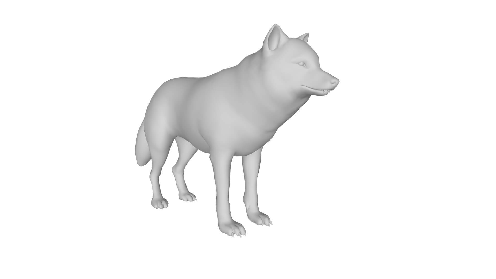 Wolves 3d Model Gray Wolf Animal Figure - 3D Model by LisaHenniga