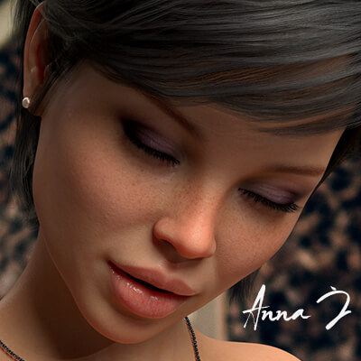 Anna J Character Morphs for Genesis 8.1 Female by Lisson4321