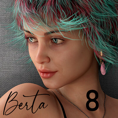Berta Character Morphs for Genesis 8 Female by Lisson4321