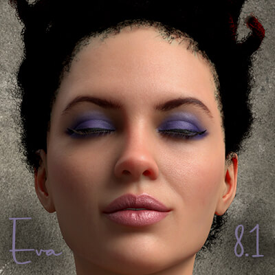 Eva - Character Morphs for Genesis 8.1 Female