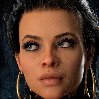 Faina 8 Character Morphs for Genesis 8 - 8.1 Female