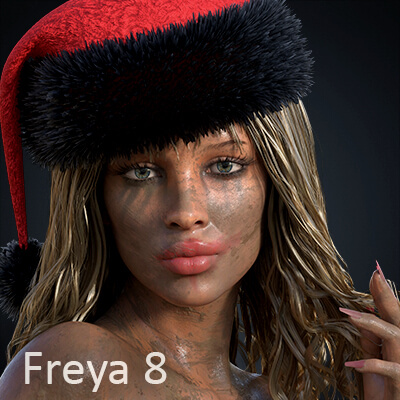 Freya 8 Character Morphs for Genesis 8 Female by Lisson4321