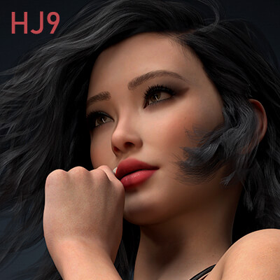Hau Joy 9 Character Morphs for Genesis 9 by Lisson4321