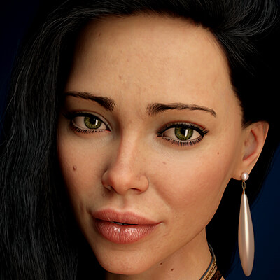 Lexa - Character Morphs for Genesis 8.1 Female