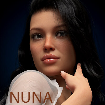 Nuna - Character Morphs for Genesis 8.1 Female by Lisson4321