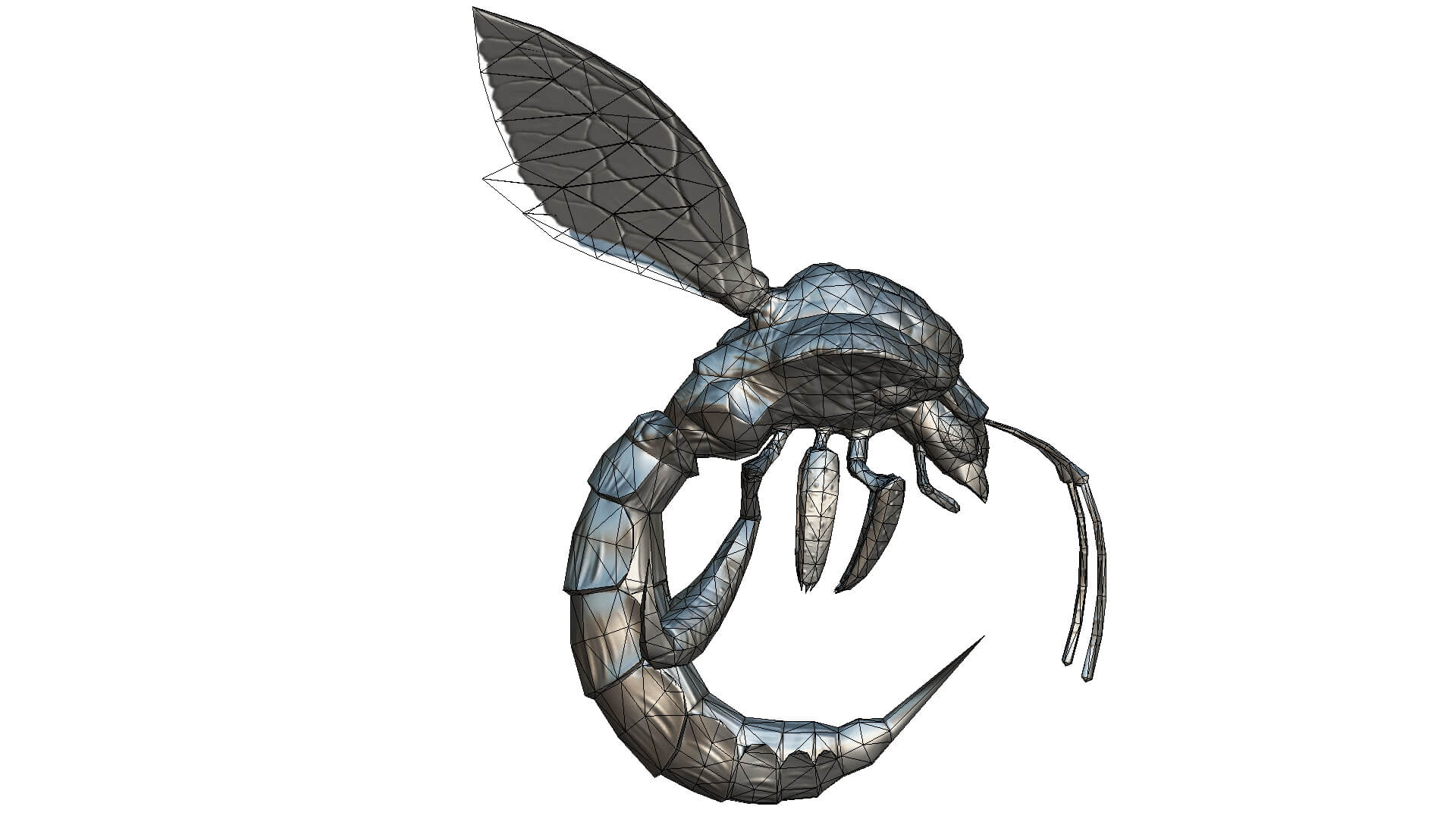 Giant Bee Insect Monster Bug Beetle Animal - 3D Model by LiveBook3D