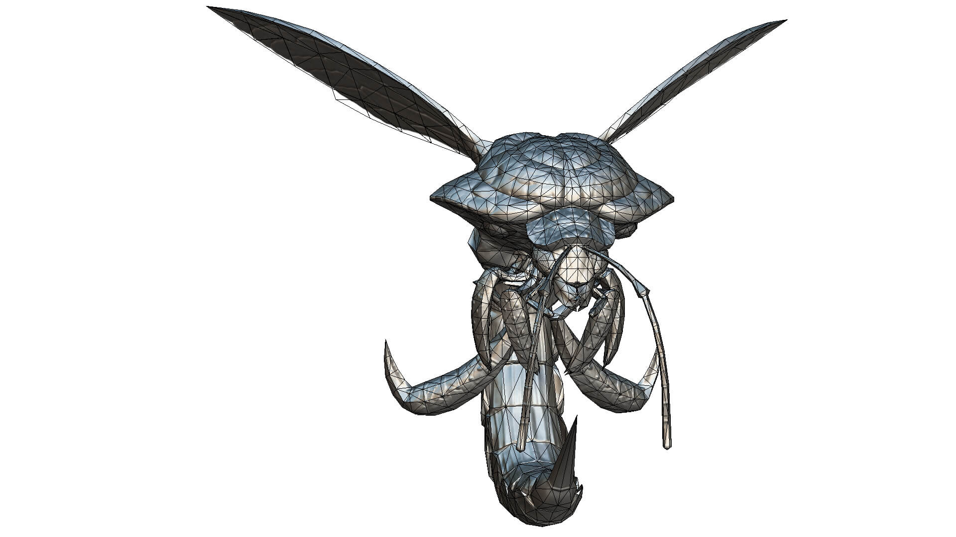 Giant Bee Insect Monster Bug Beetle Animal - 3D Model by LiveBook3D