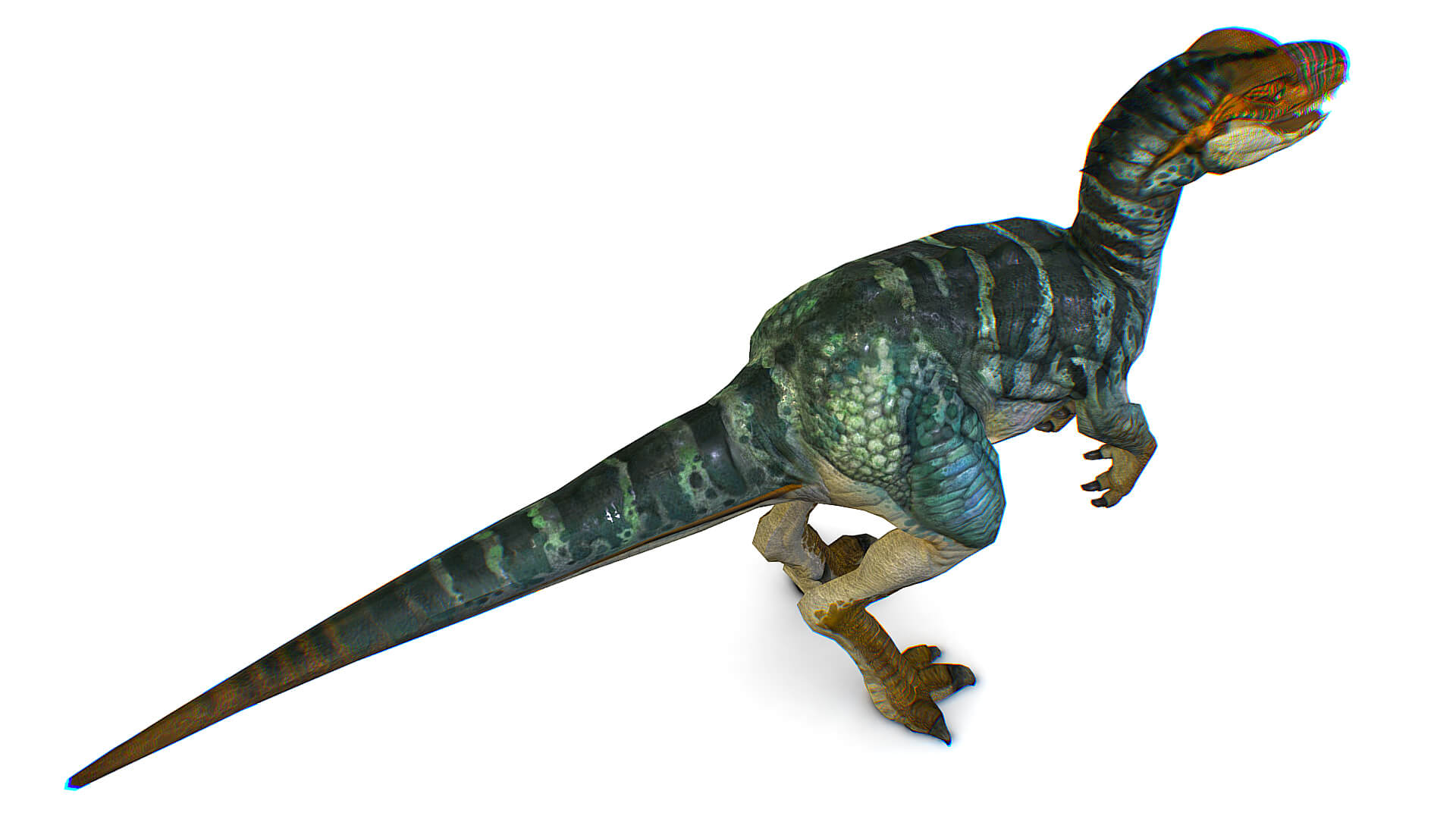 Rex Monster Tyrannosaurus Raptor Dinosaur T-Rex Rex Monster 3D Model by LiveBook3D