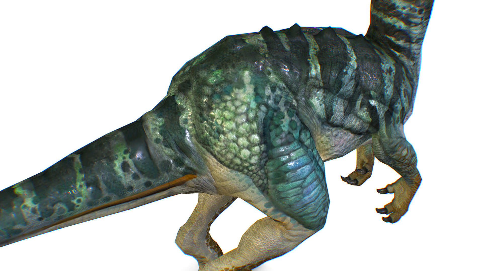 Rex Monster Tyrannosaurus Raptor Dinosaur T-Rex Rex Monster 3D Model by LiveBook3D