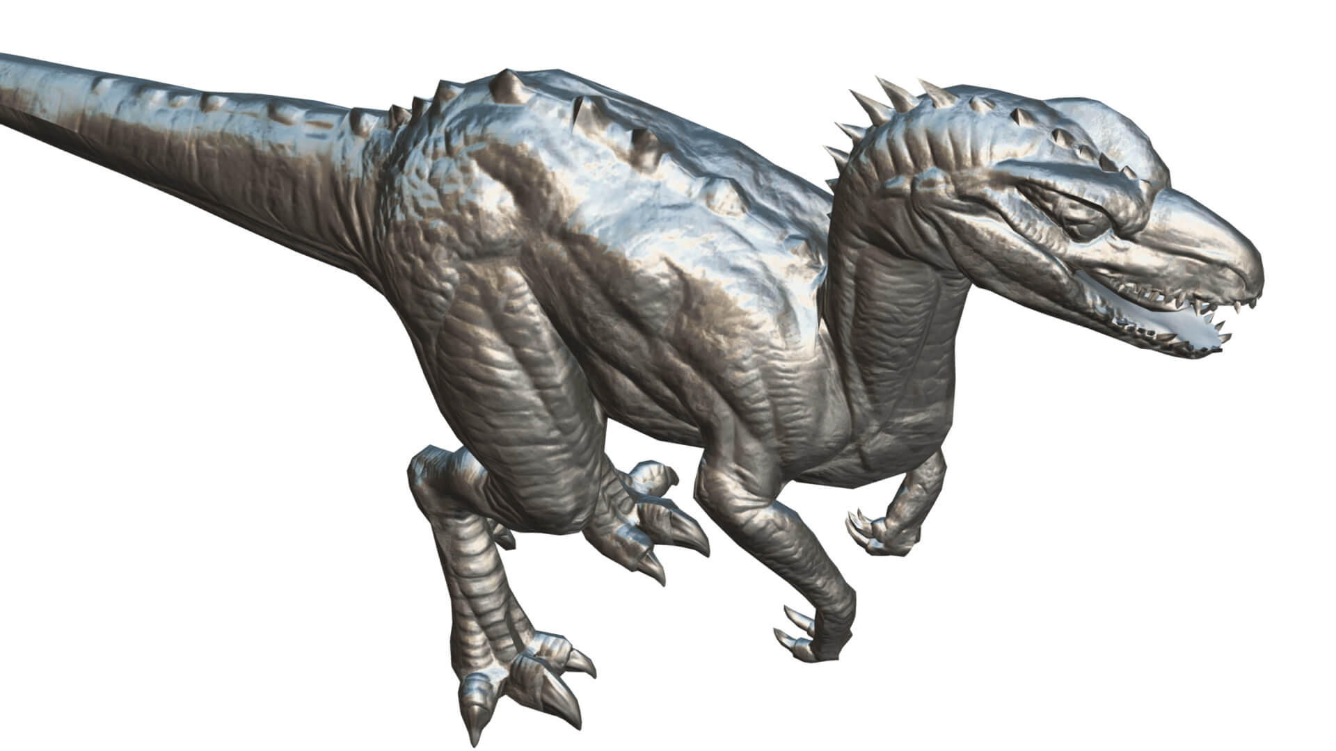 Tex Raptor Tyrannosaurus Raptor Dinosaur T-Rex Rex Monster 3D Model by LiveBook3D