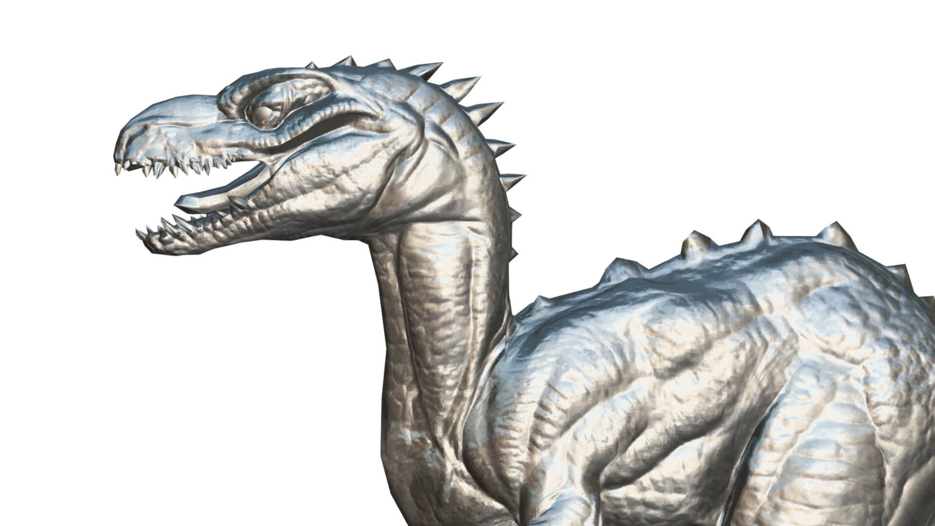 Rex Monster Tyrannosaurus Raptor Dinosaur T-Rex Rex Monster 3D Model by LiveBook3D