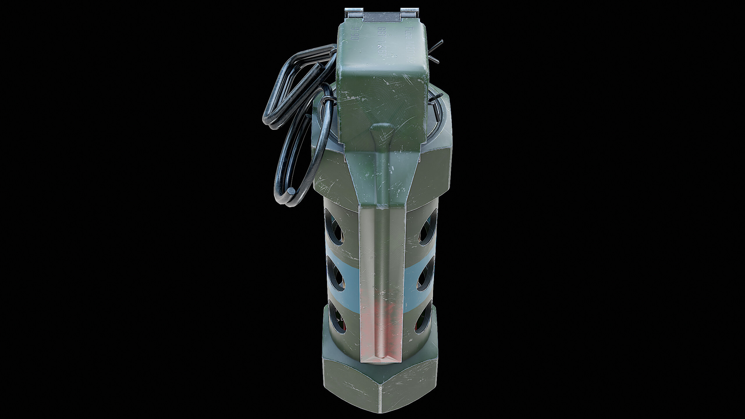 Flash Grenade PBR 3D Model by Locus Models