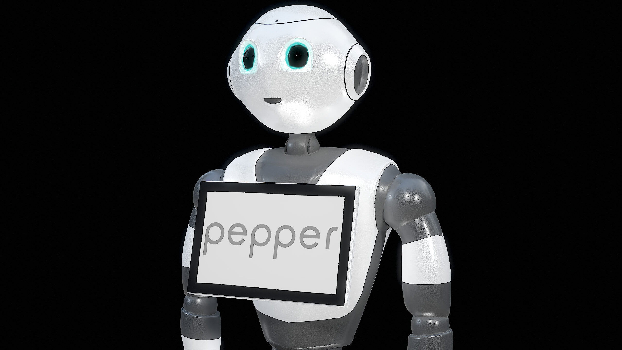 Robot Pepper PBR - 3D Model by Locus Models