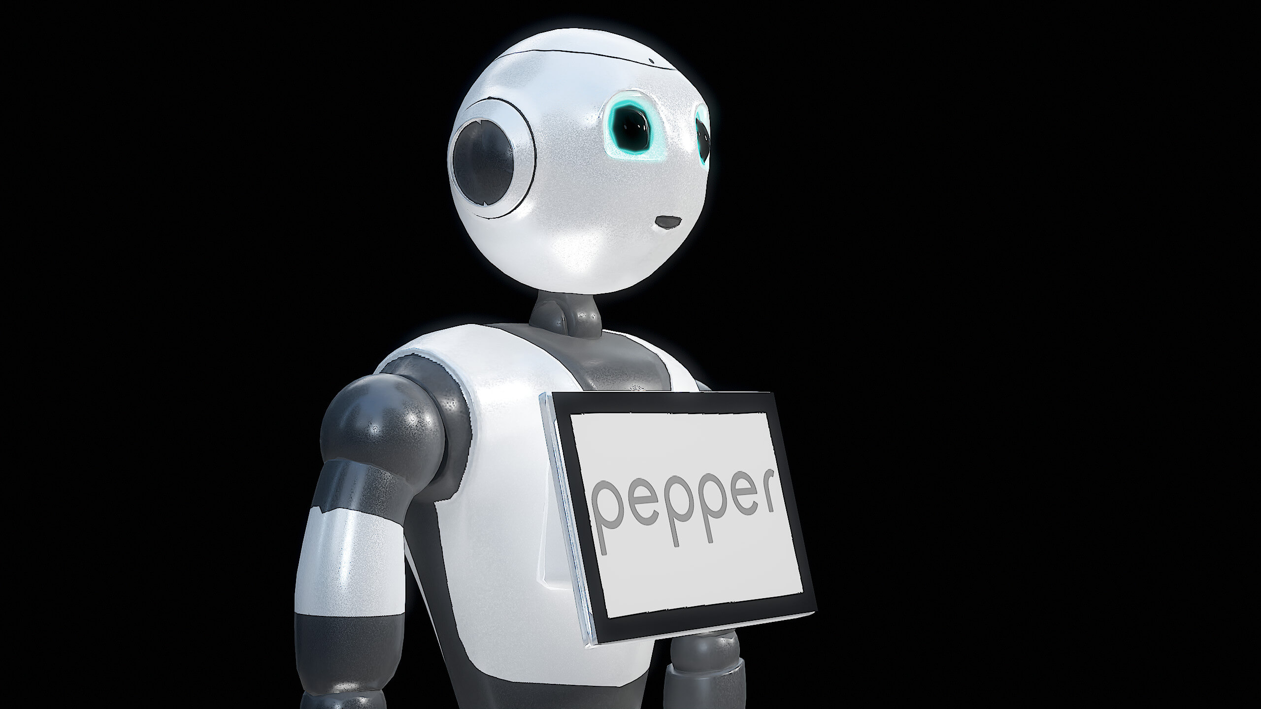 Robot Pepper PBR - 3D Model by Locus Models