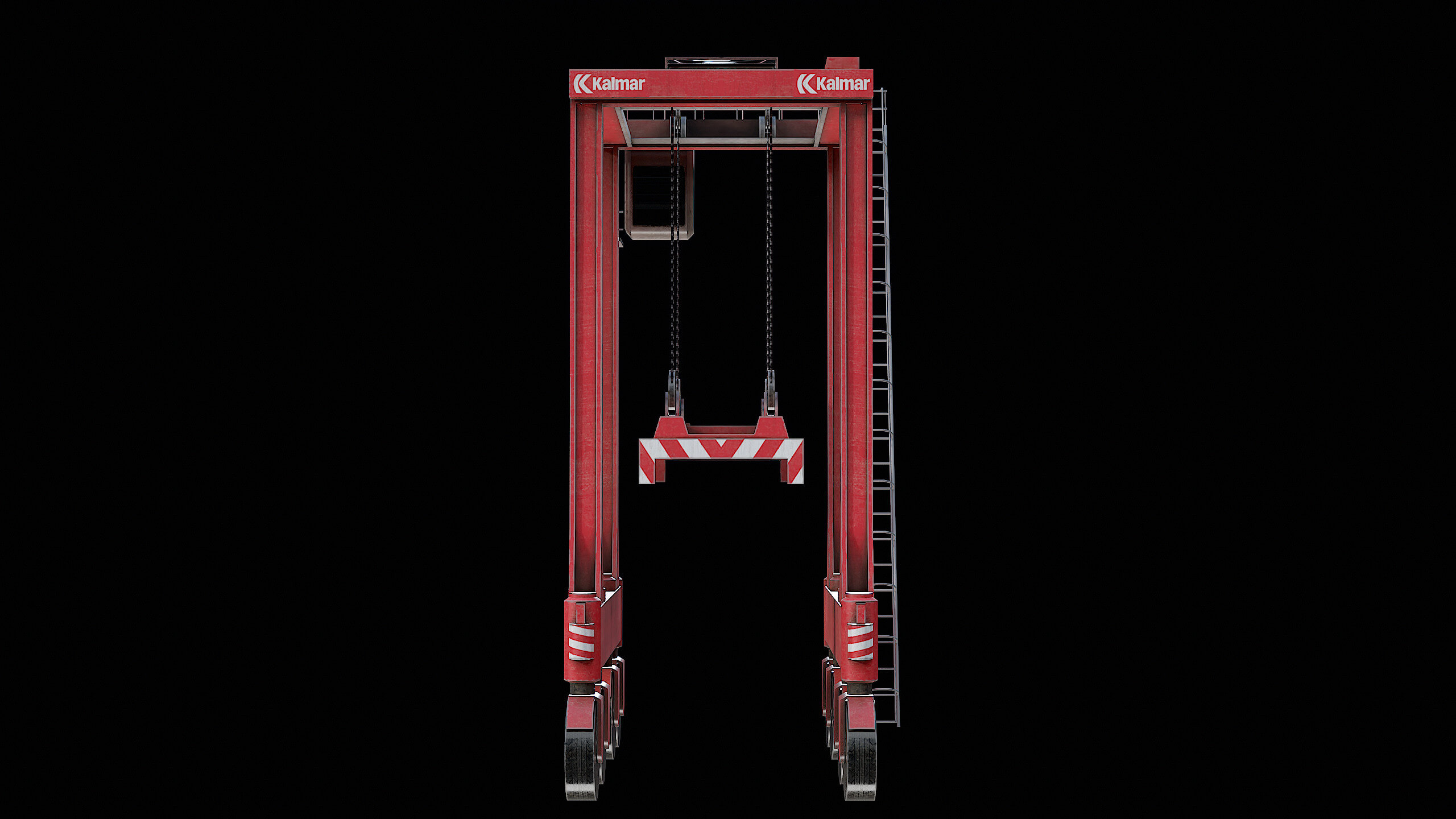 Straddle Carrier PBR - 3D Model by Locus Models