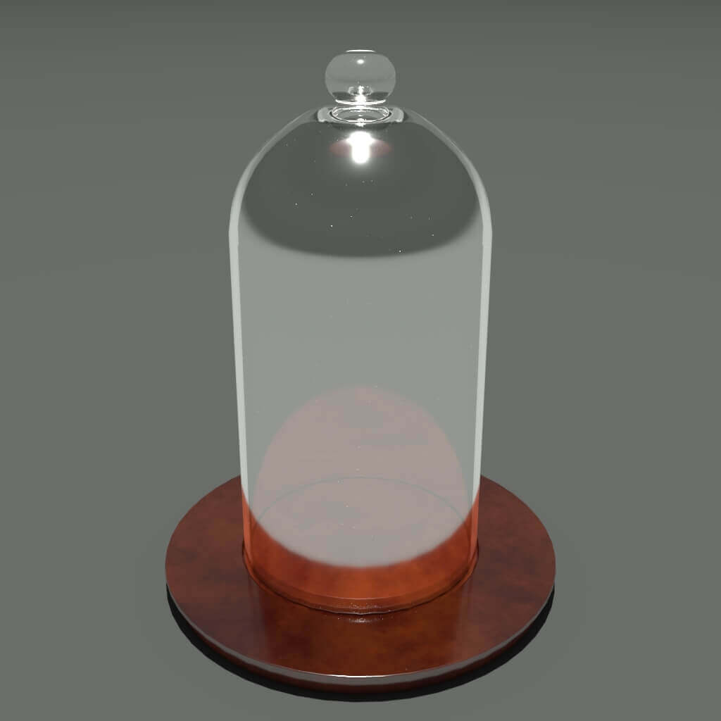 Bell Jar 3D Model by LonelyHermitHarrison
