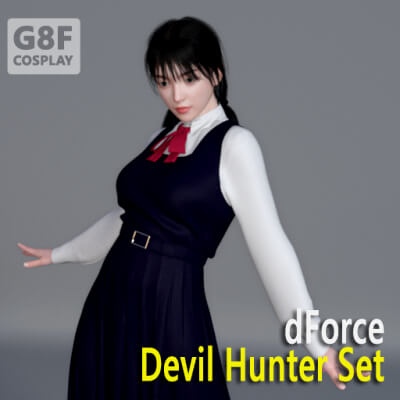 dForce Devil Hunter Set for G8 Female