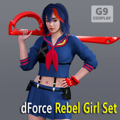 dForce Rebel Girl Set for G9