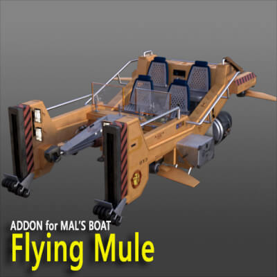 Mals Boat Flying Mule
