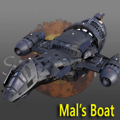 Mals Boat Serenity by loner02