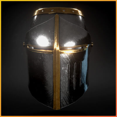 Knights Helmet 4 skins