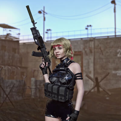 Ak74M Rifle With Launcher for G8F