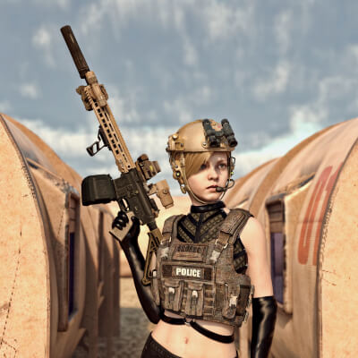 AM15 M4 MG Rifle Mod TK for G8F and G9