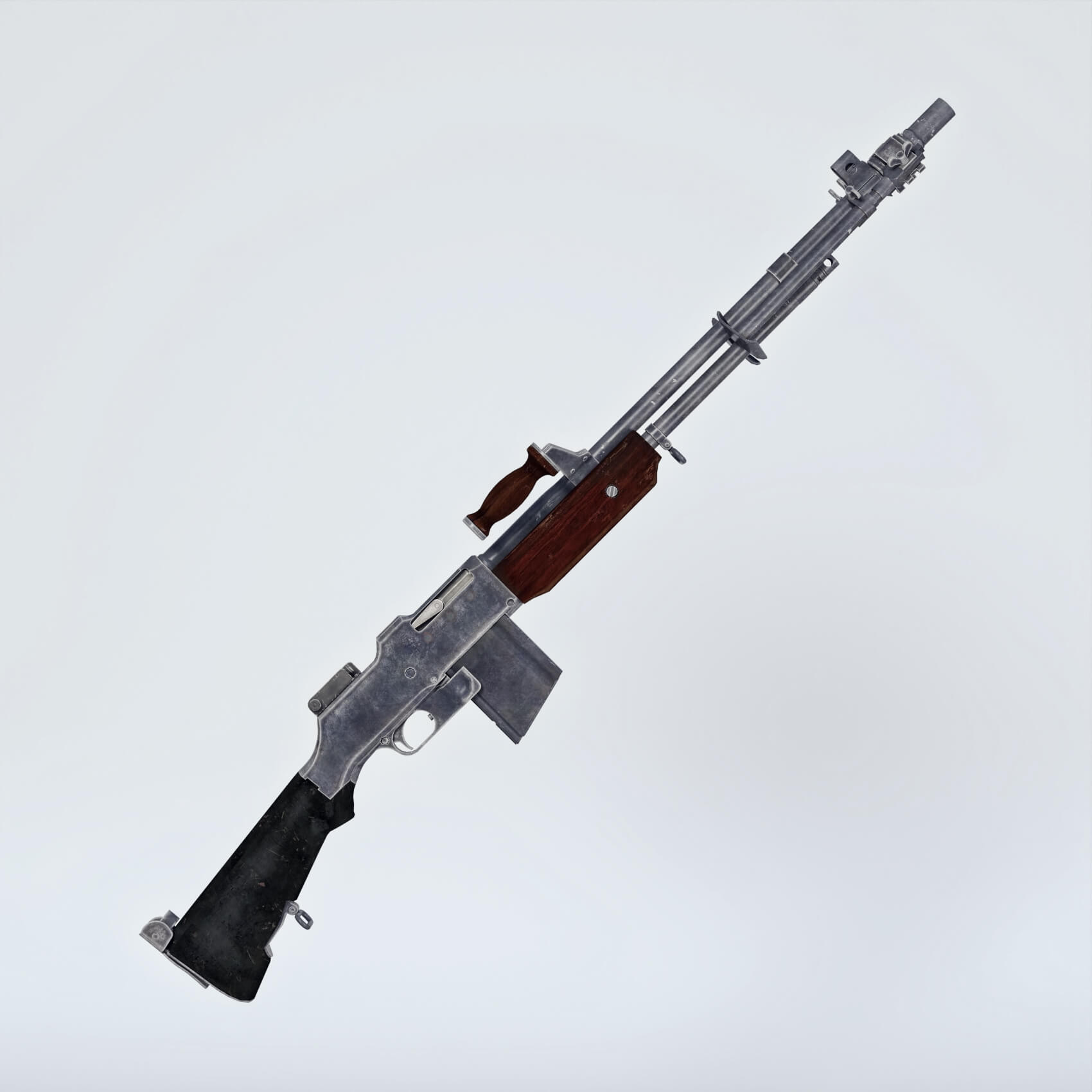 Bar Auto Rifle for G8F - Daz Content by Loriel