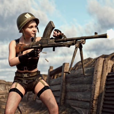 Bren Machinegun for G8F