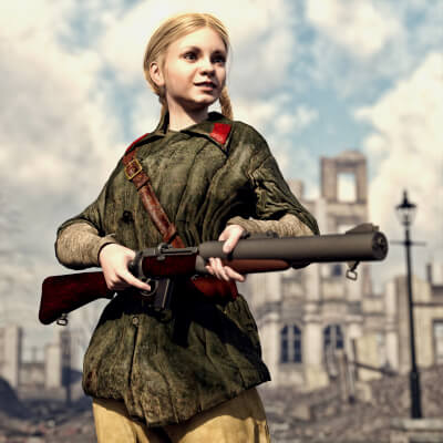 De Lisle Silenced Carbine for G8F