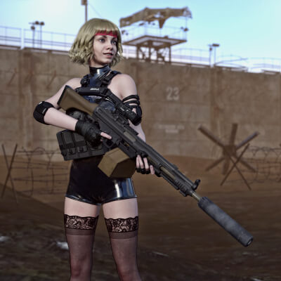 HK 24 RAPP Machinegun CW for G8F and G9