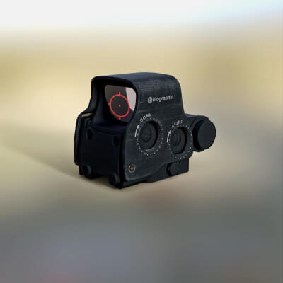 Holo US Gun Sight for Daz3D