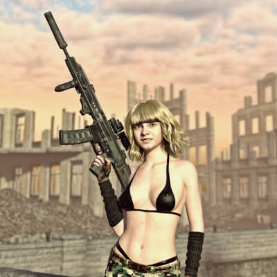 ISO 556 Hemlock Long Rifle Wz for G8F and G9