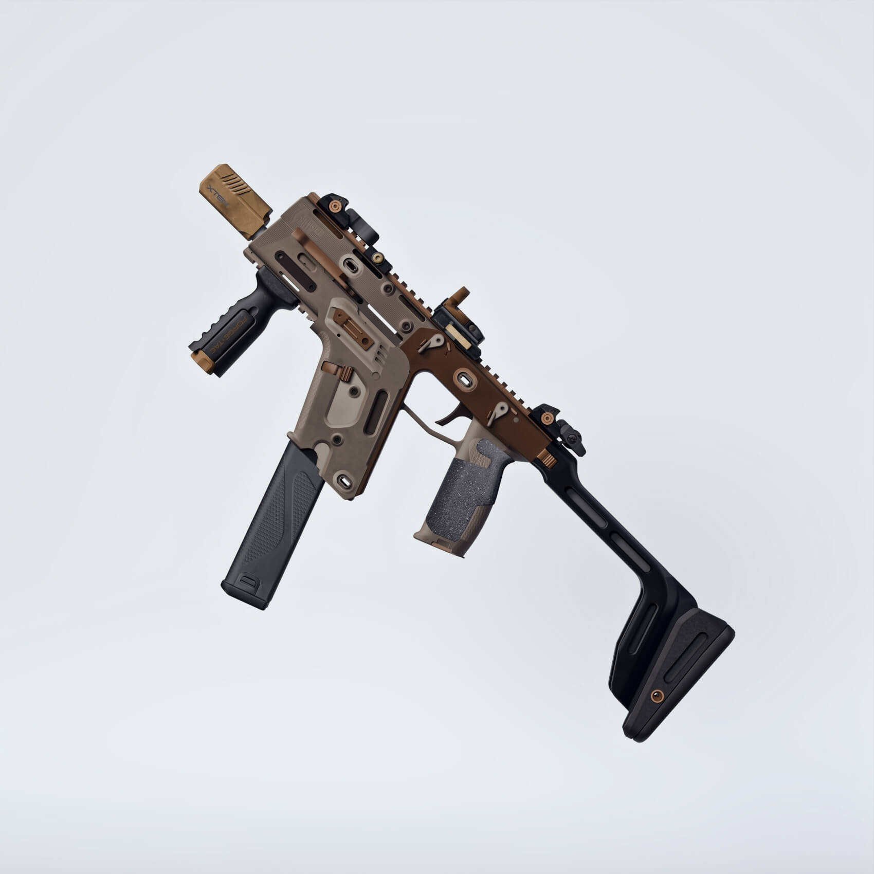 Kriss Vector Fennec SMG WZ2 for G8F and G9 - Daz Content by Loriel