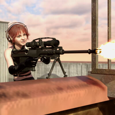 Lynx Signal Sniper Rifle Mw for G8f and G9