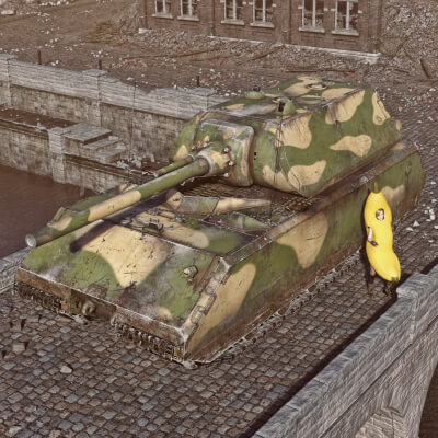 MAUS Heavy Tank WT for DAZ3D