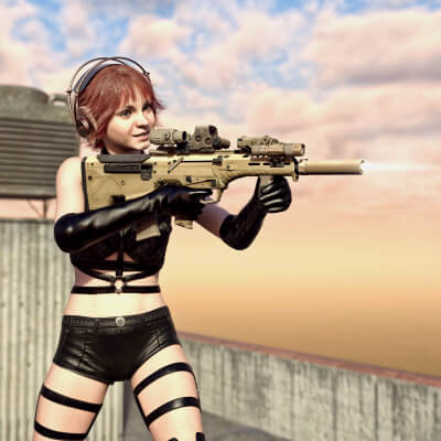 MDR Bullpup Rifle TK for G8F and G9