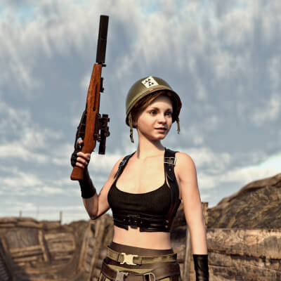 Mosin Obrez Sniper TK for G8F and G9