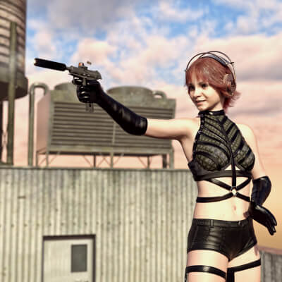 PM Makarov Silenced Pistol for G8f and G9