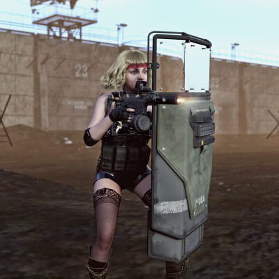 Riot Shield Reg WZ2 for G8F and G9