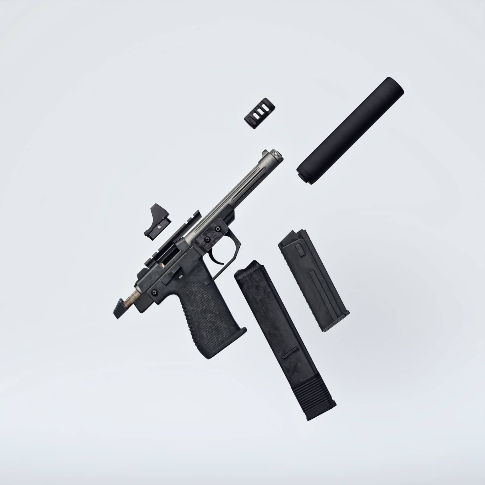 how loud is a 22 pistol