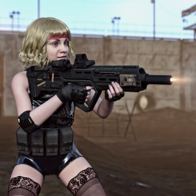 Tavor TAR21 Tac WZ for G8F and G9 by Loriel