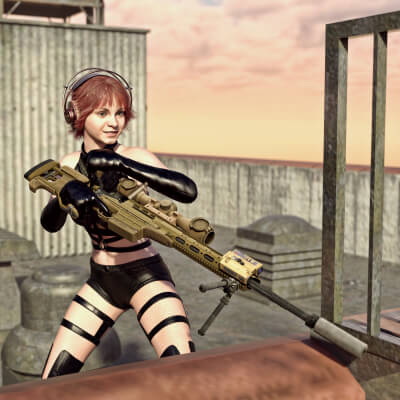 TRG M10 Sniper Rifle TK for G8F and G9