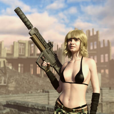TS12 Shotgun Wz for G8F and G9 by Loriel