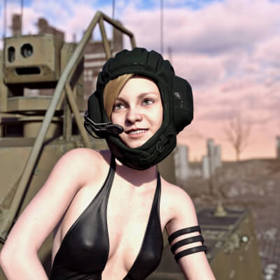 TSH 4 Helmet TK Free for G8F by Loriel