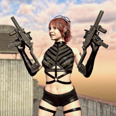 Uzi Micro SMG TK for G8F and G9